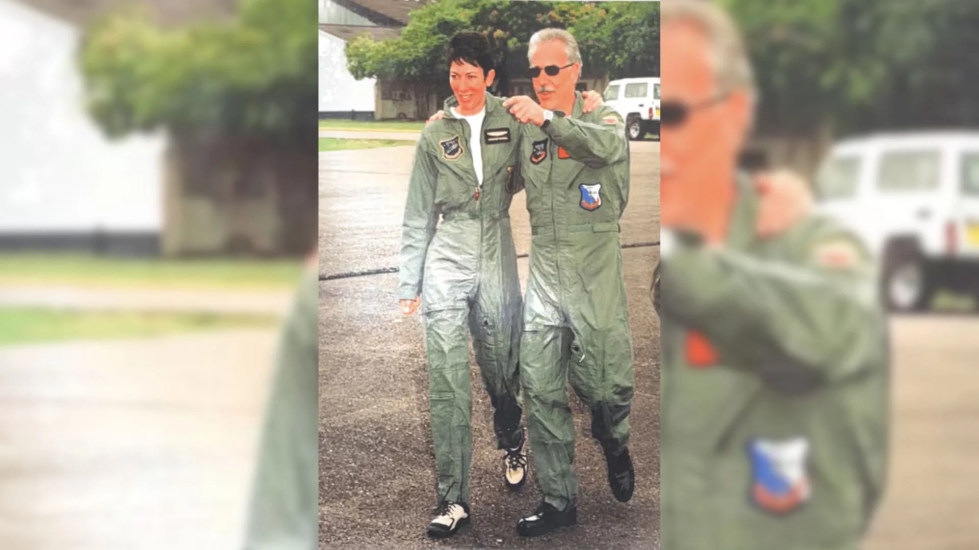 Ghislaine Maxwell y Andrés Pastrana