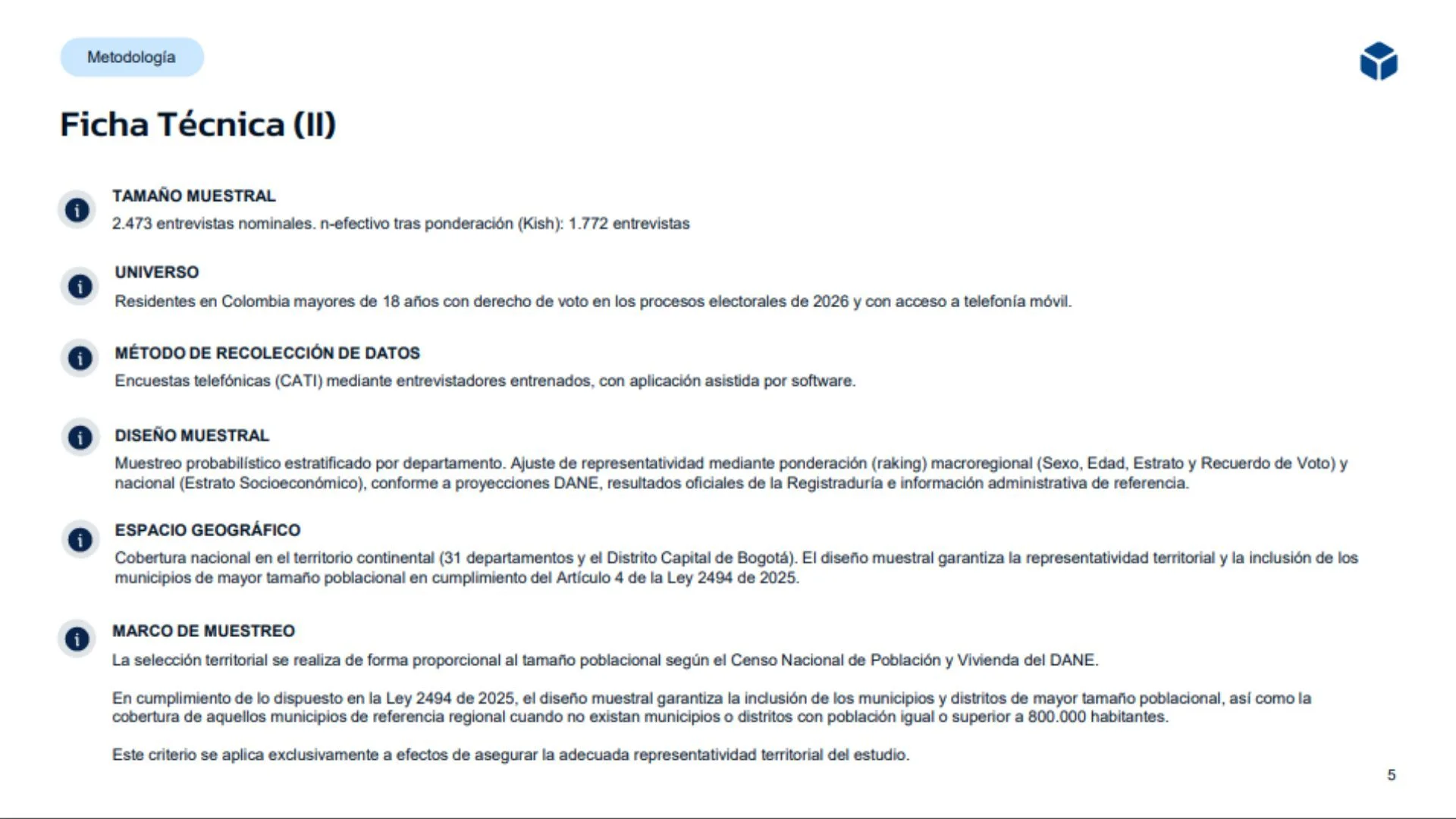 Encuesta GAD3 27 de febrero de 2026