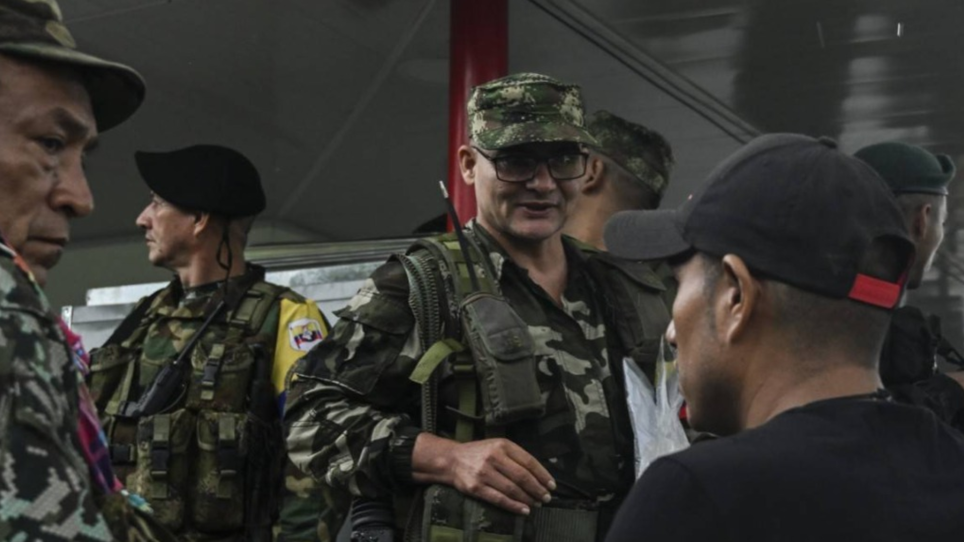 Alias Iván Mordisco, máximo jefe de las disidencias de las Farc.