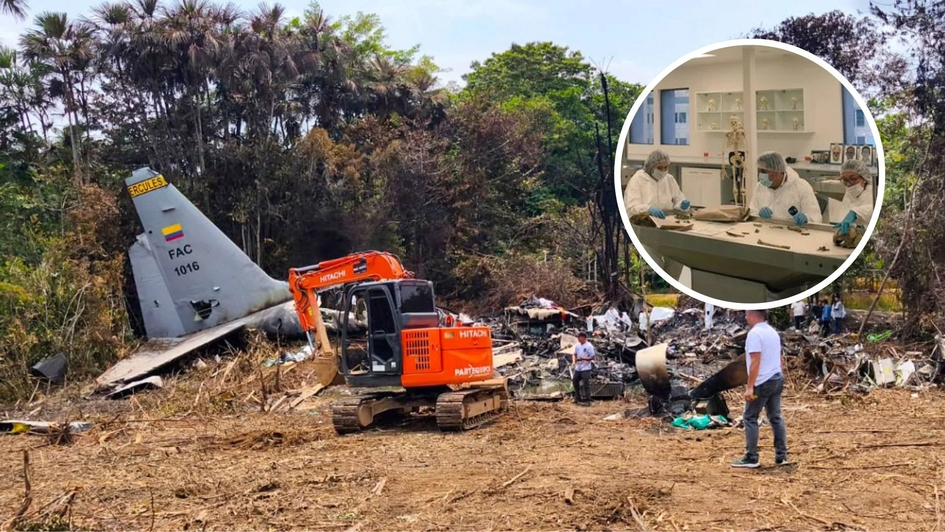 Medicina Legal señaló que los análisis son realizados por los equipos interdisciplinarios, el cual cuenta con varios especialistas que son los encargados de establecer la identidad de las víctimas. 