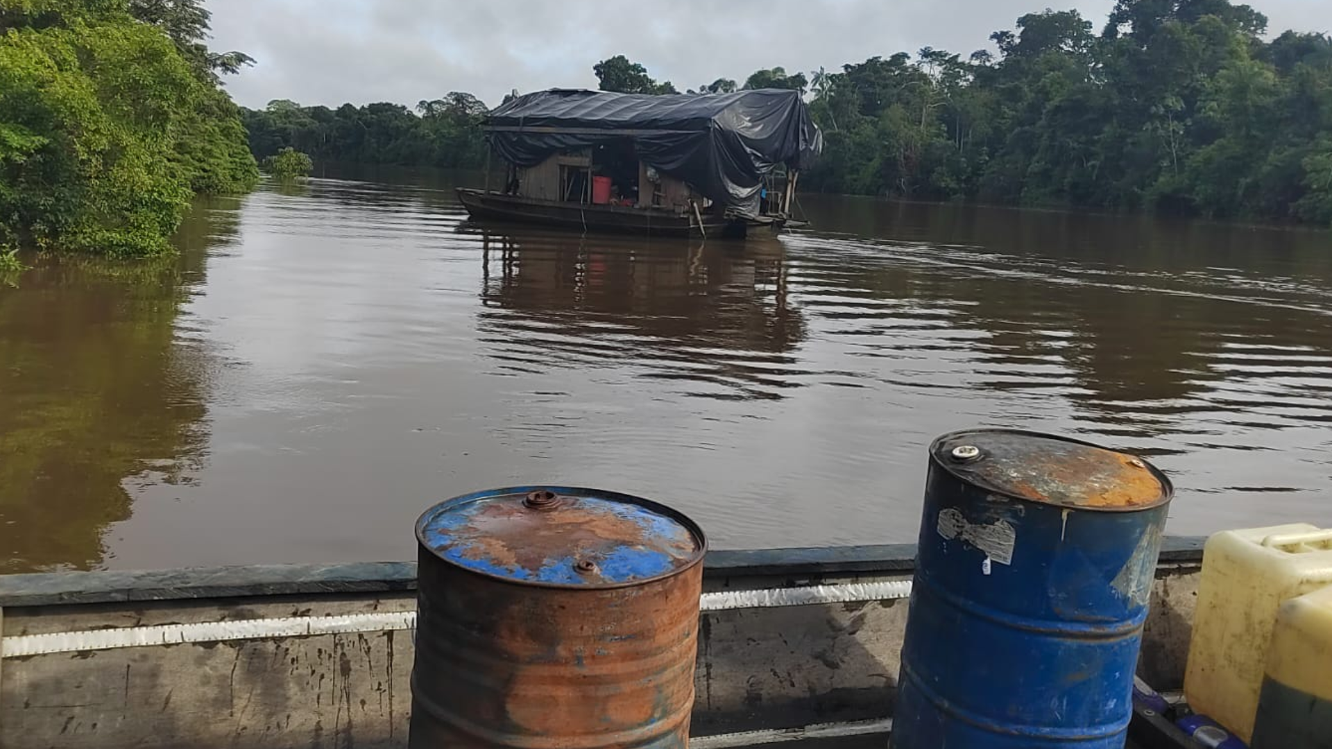 Operaciones contra la minería ilegal. 