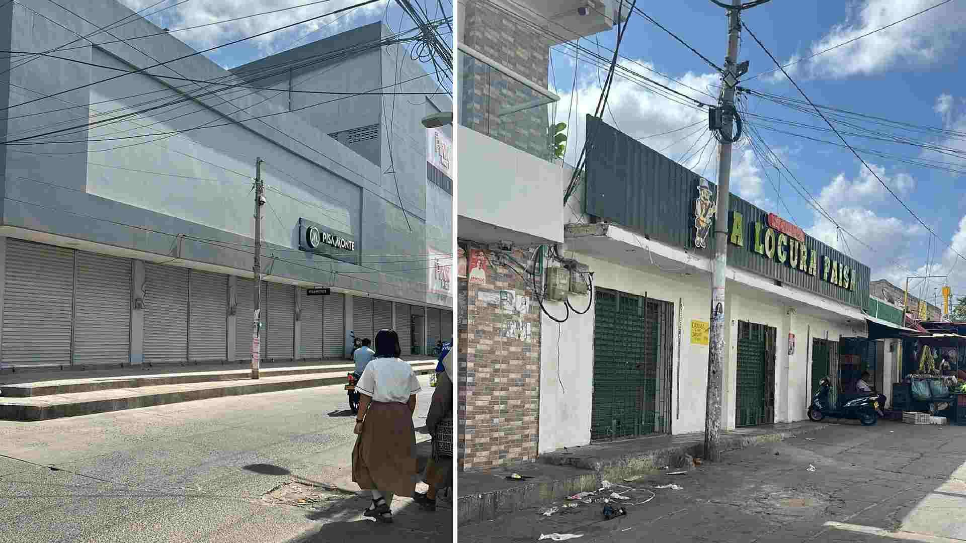 Riohacha en máxima tensión: paro armado, homicidios y desabastecimiento marcan la jornada