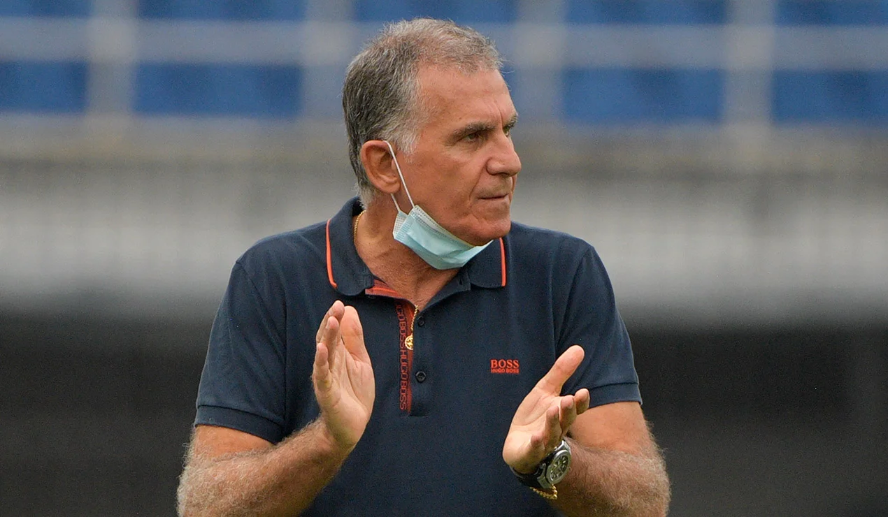 Carlos Queiroz, técnico de la selección de Egipto