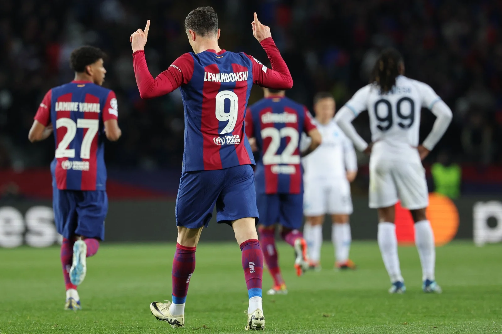 Barcelona vs Napoli Champions League