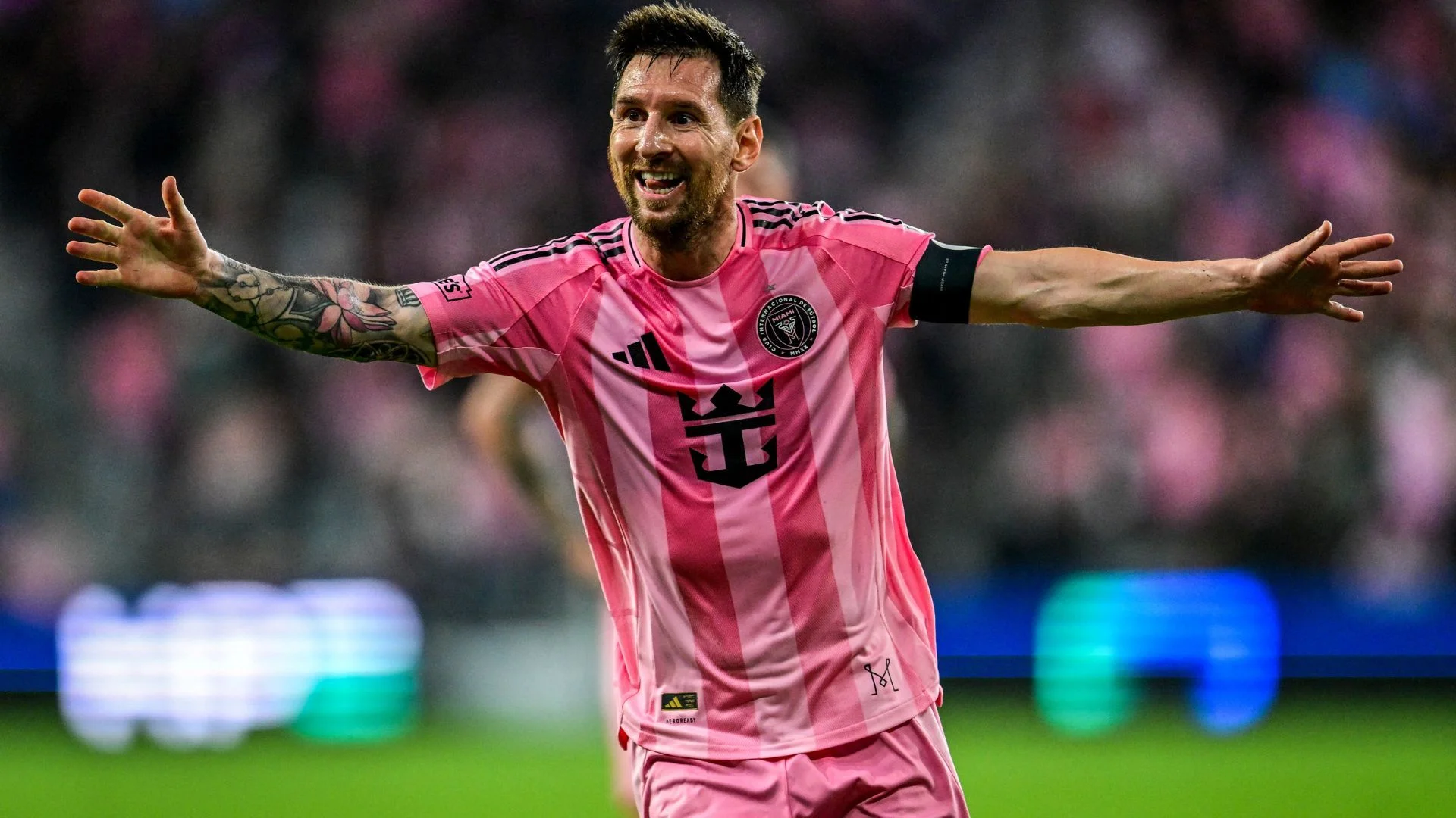 El astro argentino anotó en el empate de su equipo.