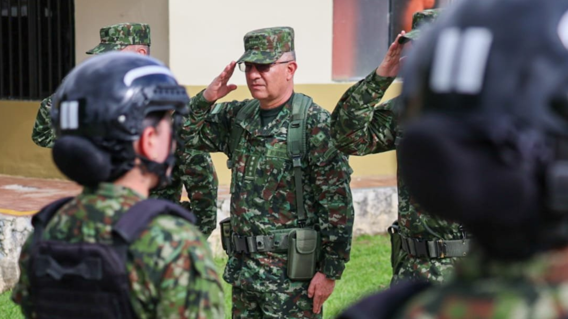 General Luis Emilio Cardozo Santamaría, excomandante del Ejército Nacional. 