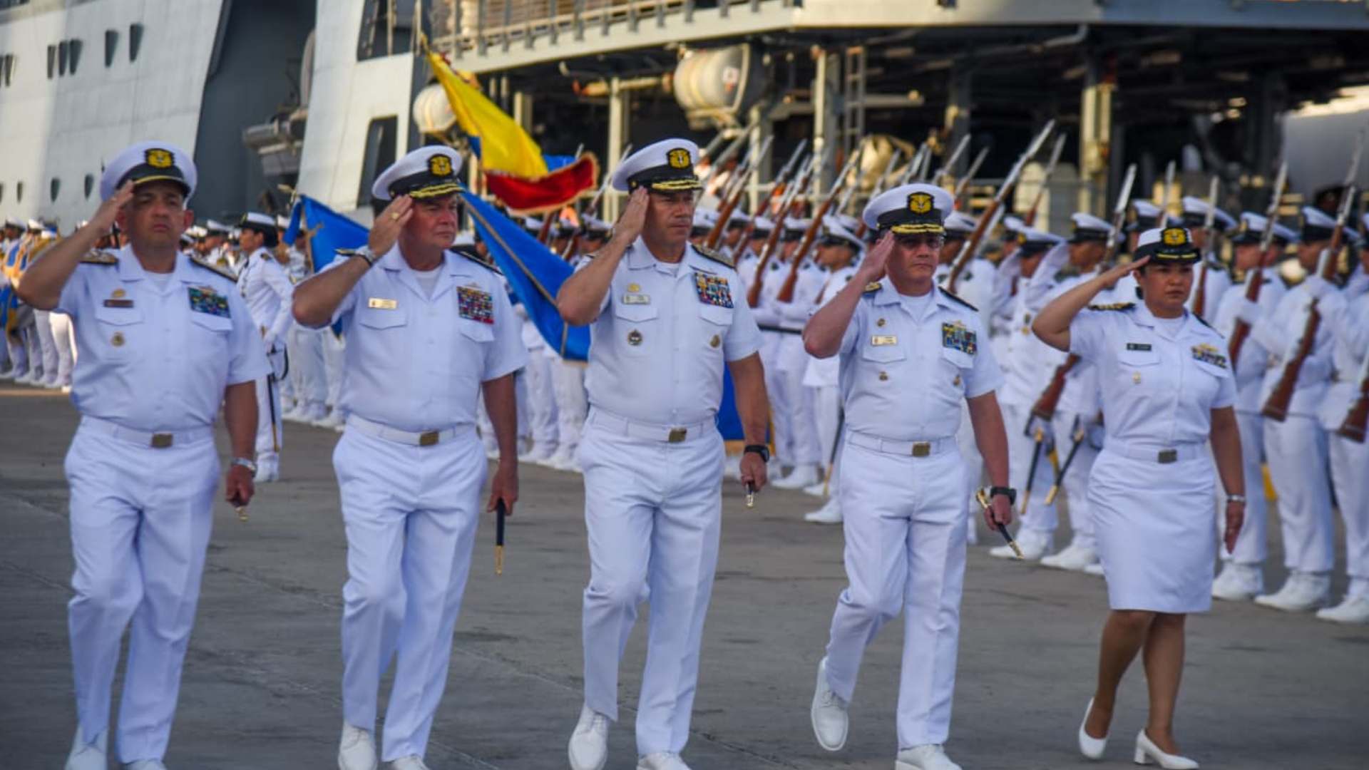 Buque ARC Gloria de la Armada Nacional.