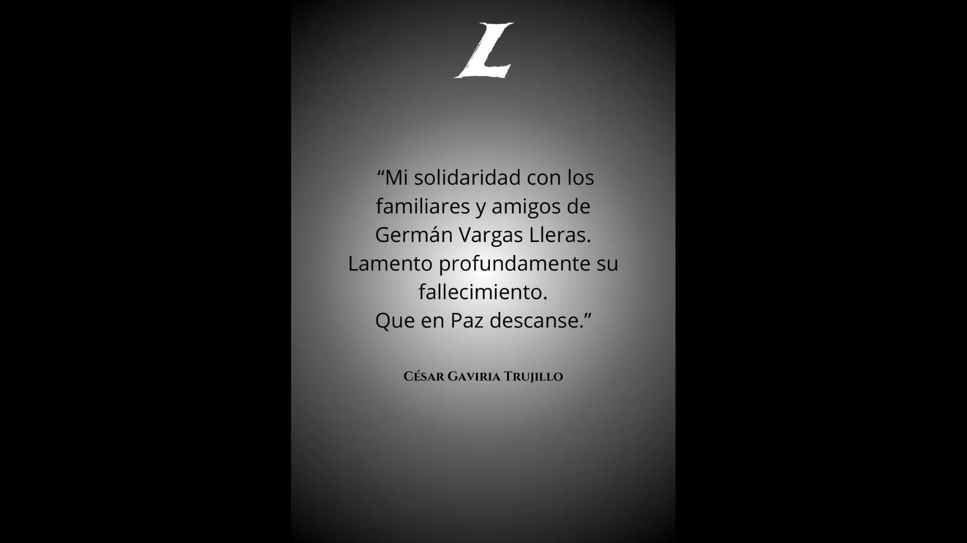 El partido publicó un mensaje en redes sociales.