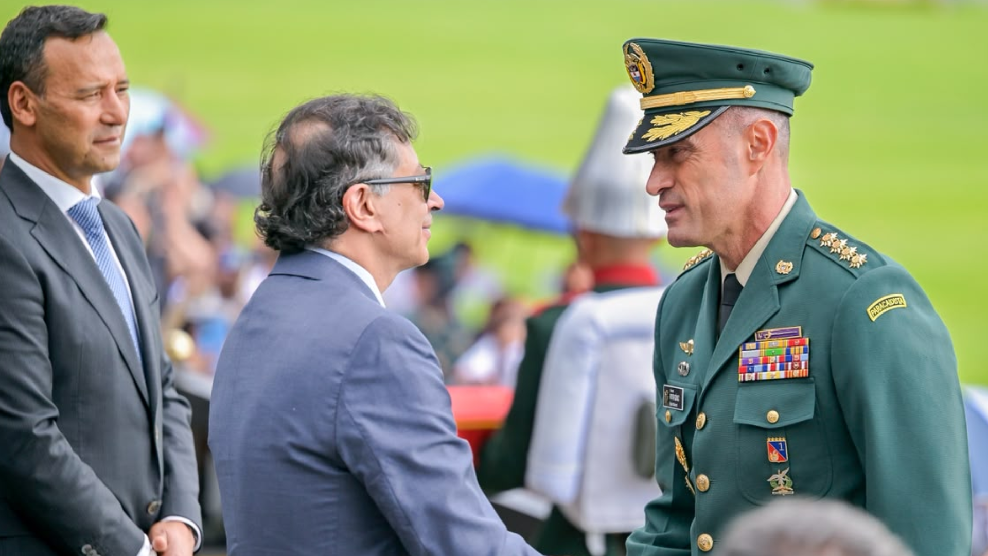 General Royer Gómez Herrera, comandante del Ejército Nacional. 
