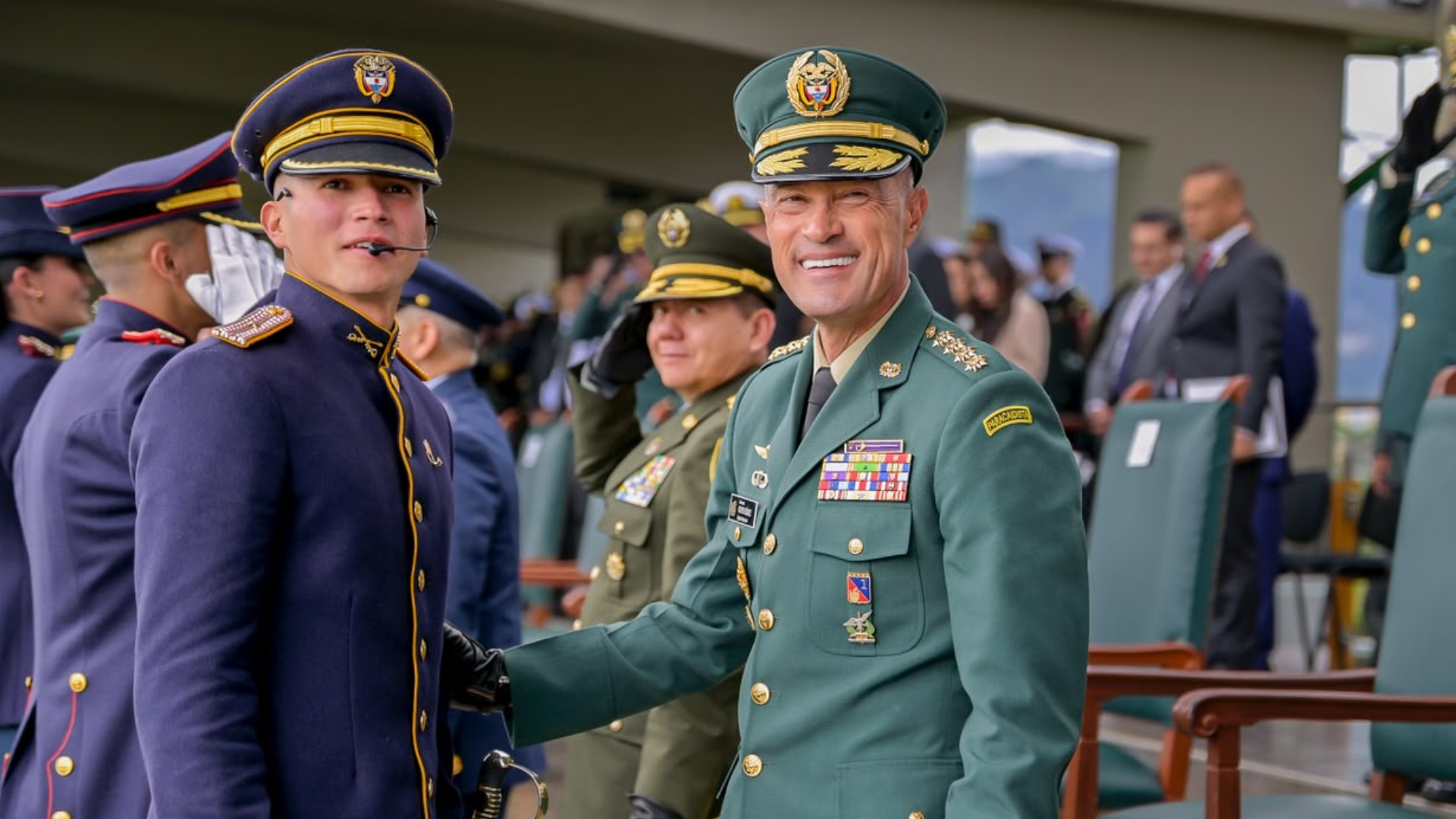 General Royer Gómez Herrera, comandante del Ejército Nacional.