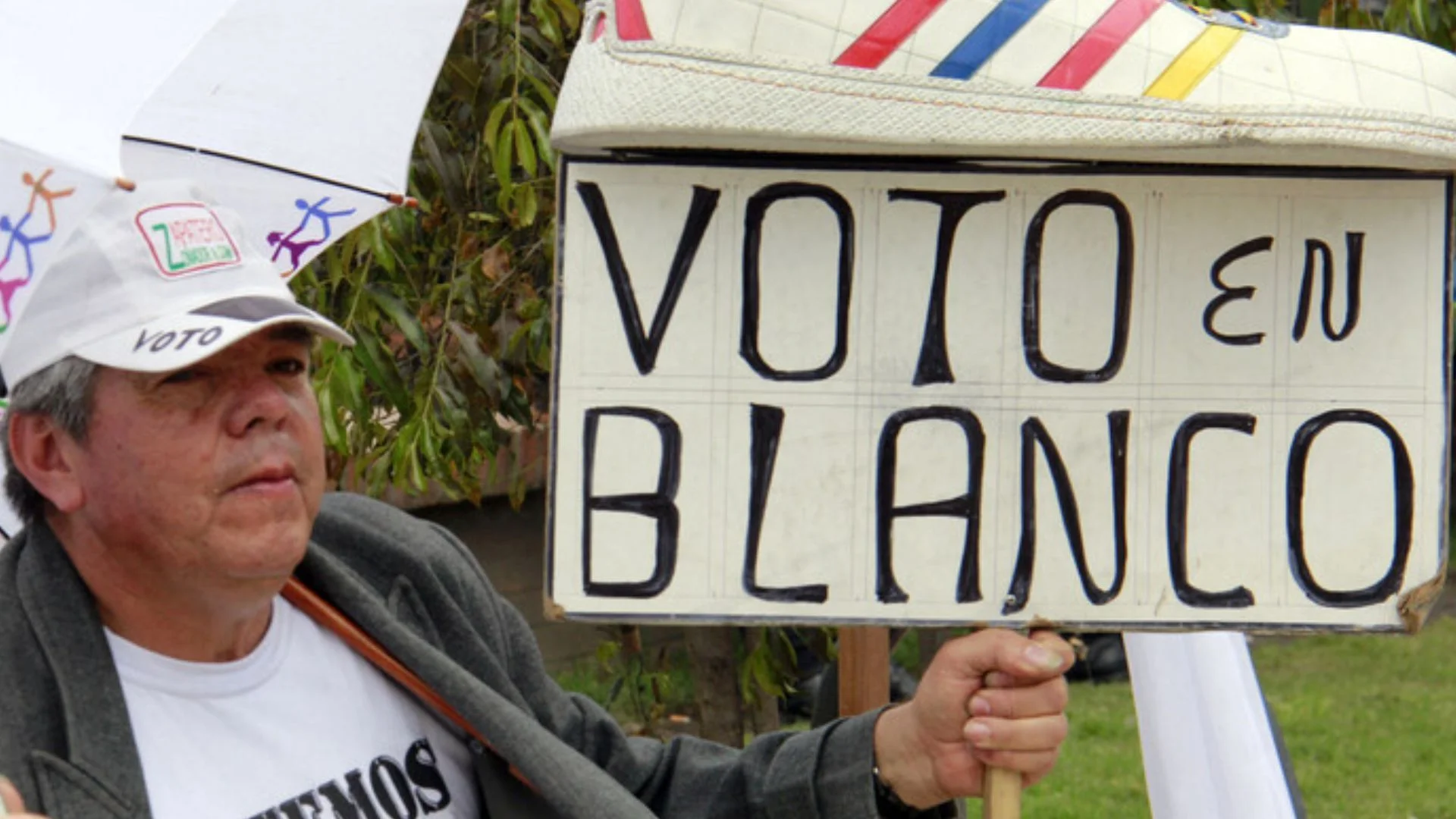 Las personas pueden votar en blanco si ningún candidato le convence.