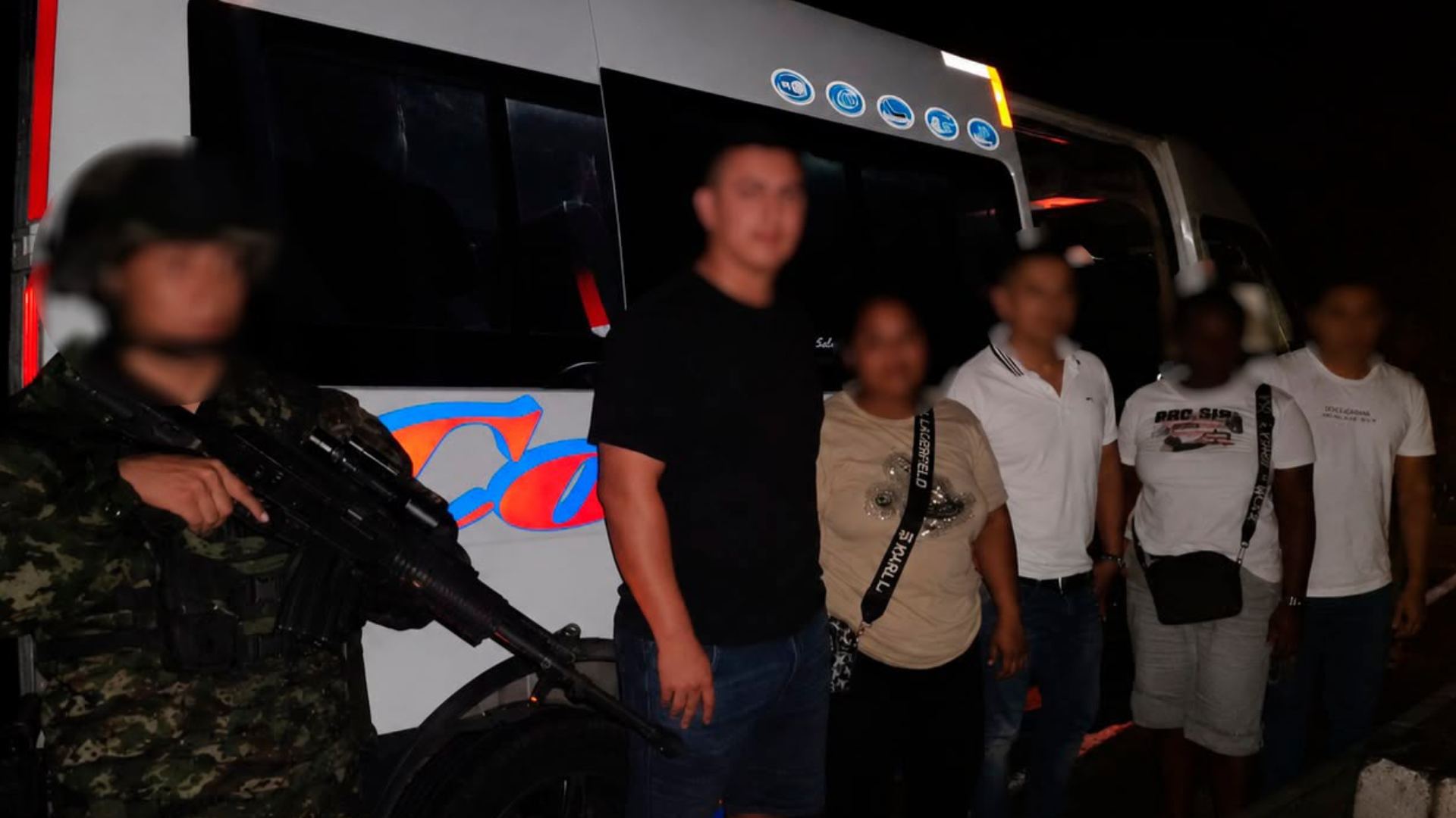 Ejército frustra secuestro de cinco personas en la vía Panamericana. 