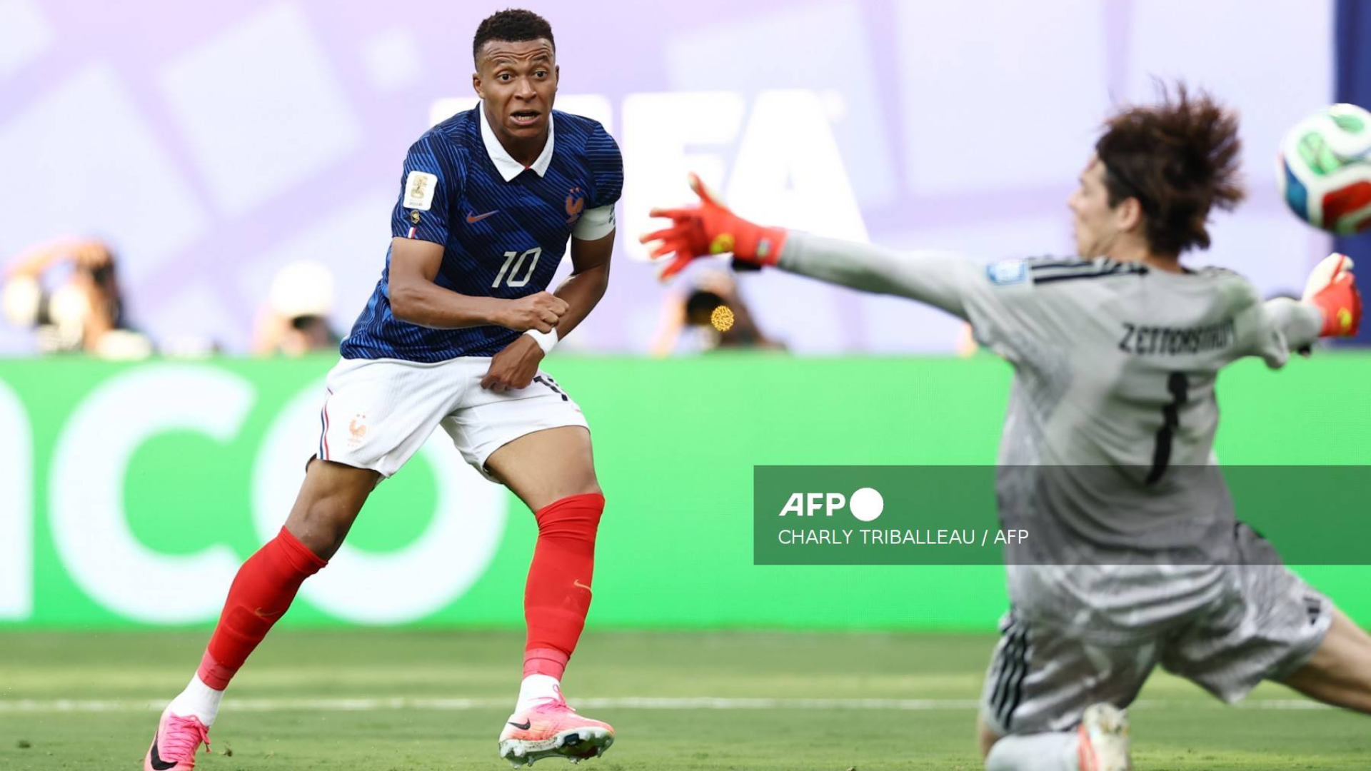 El atacante es la máxima figura de su selección.